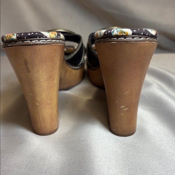 Rocket Dog Vintage Platform Buckle Shoes sz 8 - Picture 5 of 11